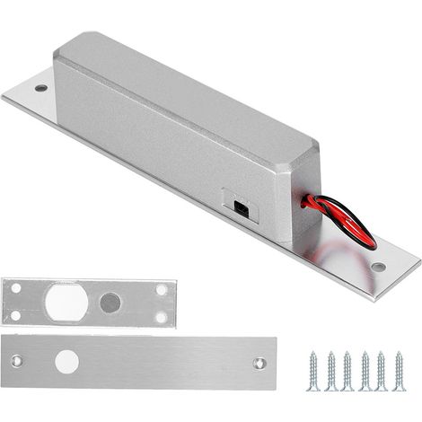 Verrou électrique de porte GK-202, 12V DC, à mortaiser, pour système de contrôle d'accès de sécurité (1/5)