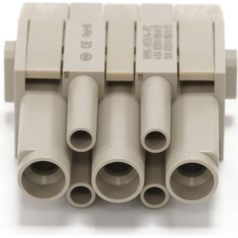 Embout de connecteur RS PRO, 3 contacts , 10 40A, Femelle ( Prix pour 1 )