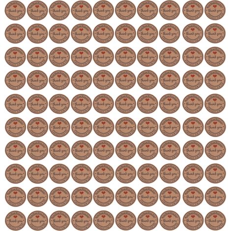 100 étiquettes artisanales marron, étiquettes cadeau de mariage, tags pour desserts, bijoux et prix, fait main 2