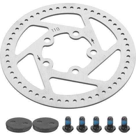 Frein à disque 5 trous 110mm roue arrière avec plaquettes pour trottinette électrique M365 (1/5)