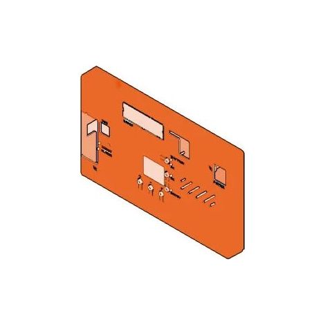 pièce détachée couverture carte e 124 a 63001355 (1/2)