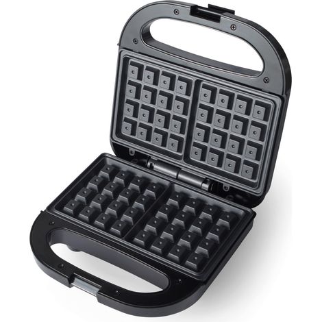 Progress Waffeleisen Schwarz 750 W
