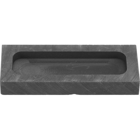 Moule en Graphite Rectangulaire Anti-Corrosion pour Fusion et Affinage d'Or, Argent - Lingotière en Creuset de Moulage, Moule de Coulee pour Métaux Précieux (1/5)