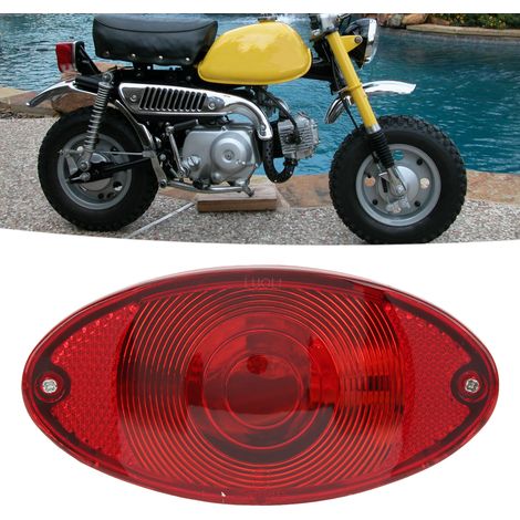 Das affenförmige Motorrad-Bremsrücklicht mit Glühbirne ist passend für Honda Z50, Z50A, Z50J und Z50R. (1/5)