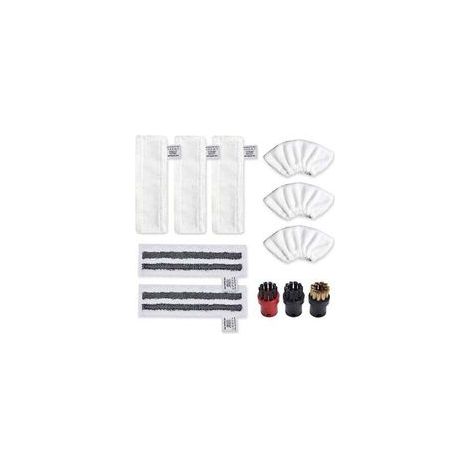 Accessoire pour Karcher Easyfix SC2 SC3 SC4 SC5 Bonnettes Microfibre Lingettes Serpillière Chiffons Brosses à Buse Ronde pour Nettoyeur Vapeur Pièces de Rechange (1/4)