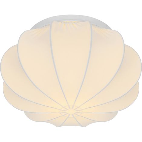 Plafonnier Aeron 40 Textile Blanc ,  H. 22,5 - IP20 - E27 /  Nordlux Intérieur
