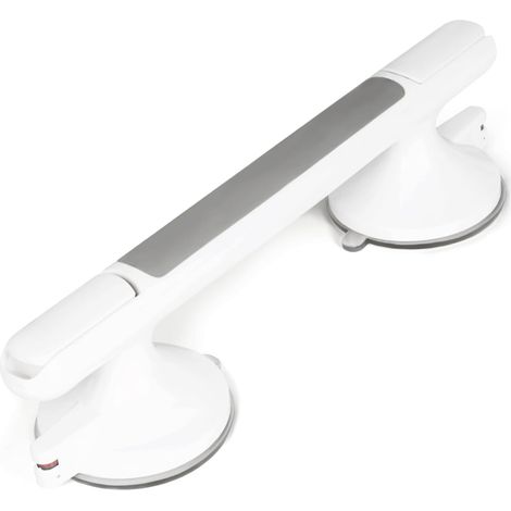 Grande barre d'appui à ventouses pour salle de bain, toilettes, poignée de porte vitrée, barre d'appui antidérapante pour personnes âgées