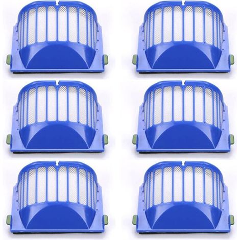 6 Pièces Filtres de Remplacement pour Roomba 500 600 Série (1/5)