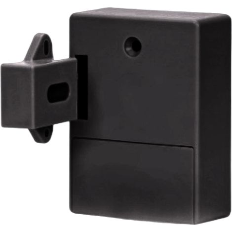 Serrure de tiroir, serrure d'armoire sans perçage, serrure cachée pour classeur et armoire, serrure à carte à capteur électronique, serrure invisible anti-ouverture (1/5)