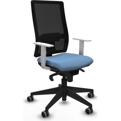 Piqueras-y-crespo Chaise moderne bleu ciel ergonomique (1/3)