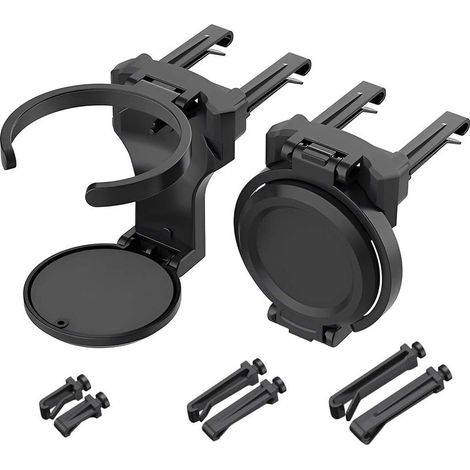 2 Pièces Porte Gobelet Voiture, Porte-Gobelet De Ventilation De Voiture,Universel Support De Ventilation Réglable,Porte Canette Voiture,Porte-Gobelets À Boissons Et À Café (1/5)