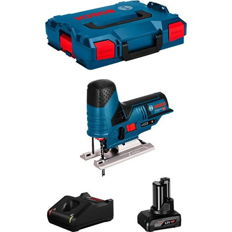 Stichsäge BOSCH GST 12V-70 (1 x 6,0 Ah + GAL12V-40 + L-Boxx 102)