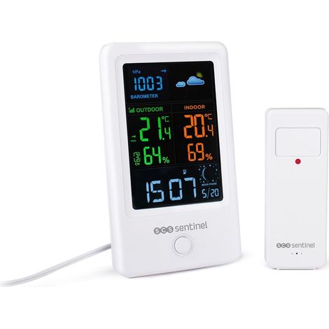 SCS Sentinel - HCN0076 - Stazione meteorologica con sonda esterna wireless - Meteocolore (1/4)