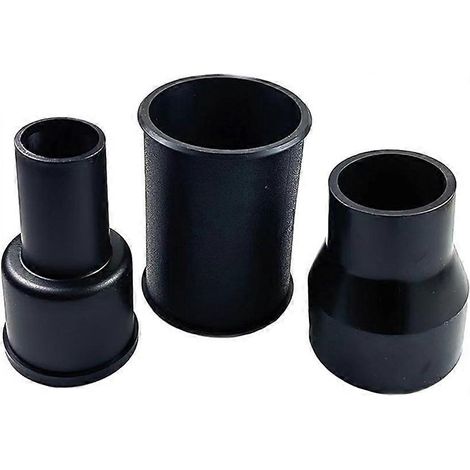 Nass-/Trockensauger-Adapter-Set (3 Stück): 2,5 Zoll auf 1,76 Zoll Adapter. (1/5)