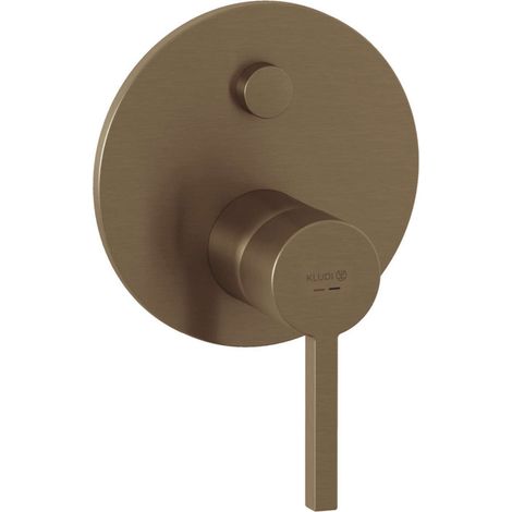 Kludi Nova Fonte - Miscelatore da incasso per 2 apparecchi, bronzo spazzolato 20759N115 (1/2)