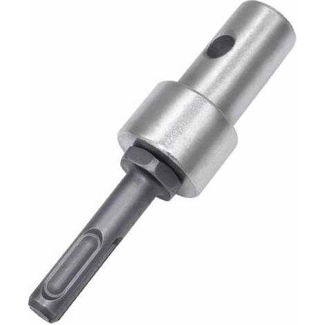 Tarière électrique 10,4 cm – Adaptateur pour perceuse sans clé – Tige ronde 0,8 cm – Acier durable pour béton armé (1/5)