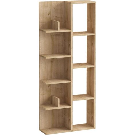 CALICOSY - Bibliothèque 4 niches et 4 étagères H150 cm - LILY (1/3)