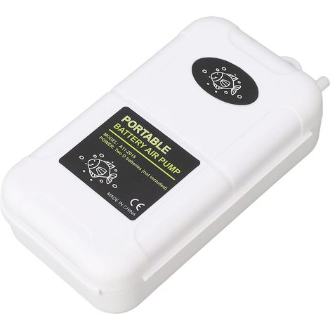 5W Aquarium Air Pump, Portable Aquarium Aerator with (1/5)