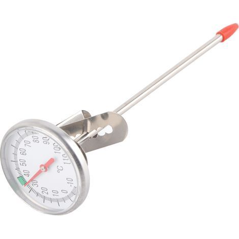 Thermomètre Cuisine Murale Double Échelle Fahrenheit Celsius pour Confiserie et Pâtisserie (1/5)
