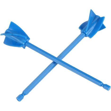 Pales de mélange pour résine, accessoire de mélange époxy pour perceuse, mélangeur de peinture réutilisable, pour résine époxy, céramique G (1/5)