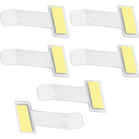 Lot de 6 clips pour permis de stationnement, fixations pour pare-brise de voiture. Porte-ticket de stationnement pour voiture. (1/5)