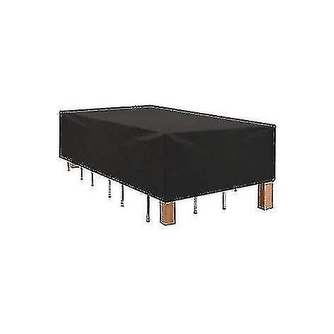 Housse de protection extérieure imperméable et anti-poussière en Oxford pour mobilier de jardin (table, chaise, etc.). (1/5)