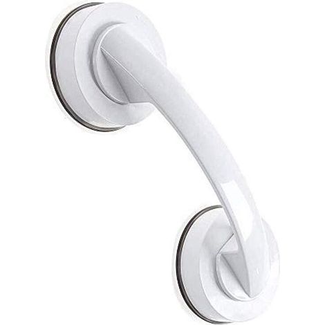 Poignée de Ventouse Super Power, Poignée d'aide Grip Extracteur de Main Courante pour la Salle de Bains, Douche, Cabinet, Mini réfrigérateur (Blanc) (1/4)