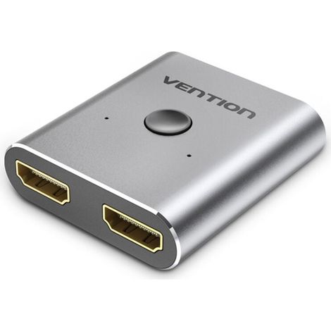 HDMI 4K 60Hz Bidirectionnel Commutateur HDMI Splitter 2 Entrées 1 Sortie, Compatible avec PS5/4, Xbox, Roku, Fire Stick, Switch (1/4)