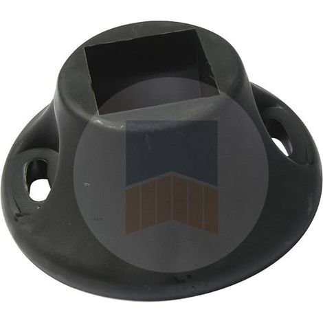 Base for motorized swing or sliding gate stop (1/3)