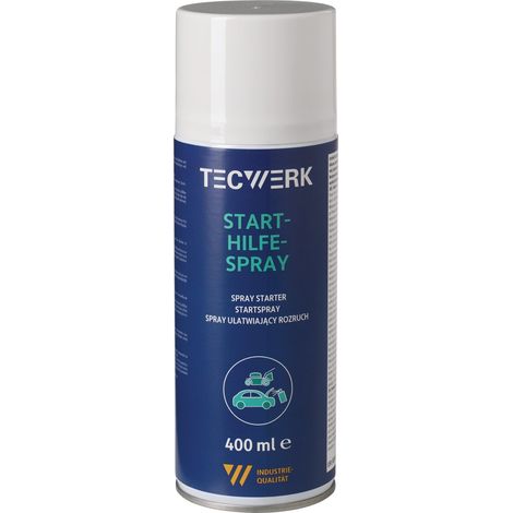 Nom: Starthilfespray 400ml Spraydose TECWERK (1/2)
