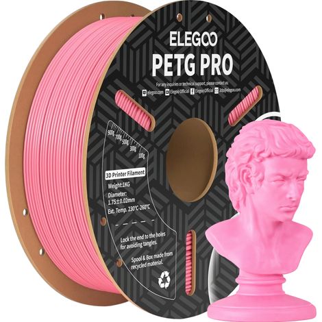 Filamento Elegoo PETG Pro Rosa 1 kg (1/4)