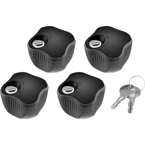 Molettes Verrouillables Pour Bras De Fixation De Cadre Jeu De 4 - Thule