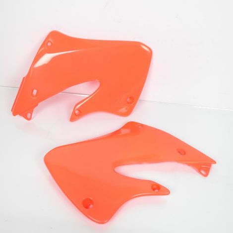 Écope de radiateur rouge UFO pour moto Honda 125 CR 1998 à 1999 (1/3)