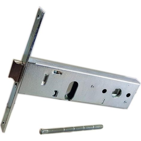 Facchinetti serratura zincata da infilare per porta metallica, scegli se 60mm (1/2)