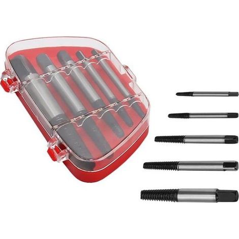 Extracteur De Vis Boulons Set 5 Pièces outil M3 - M18 (1/2)