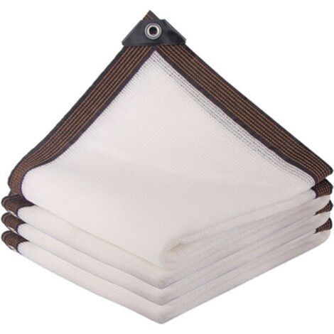 Filet D Ombrage - 3 X 4 M - Tissu Permeable Blanc Pour Serre Jardin Terrasse Plantes (1/5)