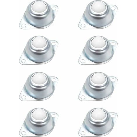 8-teiliges Set kugelgelagerter Transferrollen, Universal-Möbelrollen, Nylon-Kugellager für Transfer- oder Transportvorrichtungen (1/5)