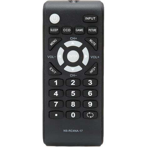 Télécommande de remplacement pour téléviseurs LCD Insignia NS‑24D310NA17, NS‑24D510MX17, NS‑24D510NA17 (1/5)