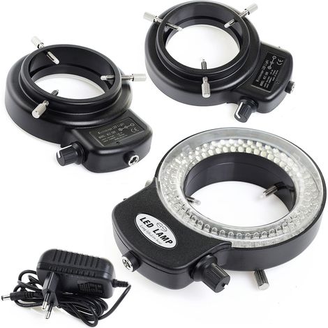 Illuminazione a LED regolabile 144x per microscopio NUOVO