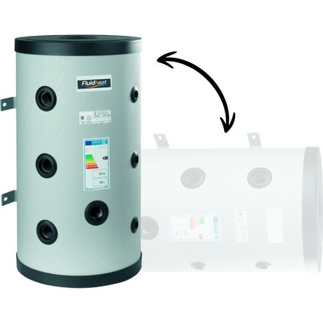 Bouteille de mélange 100 Litres murale multipostions Fluidheat