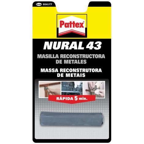 Mastic de réparation métal Nural 43