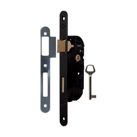JPM  Serrure - Cerradura de embutir JPM NF de punta redonda con llave L reversible (1/3)