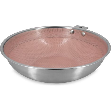 Wok 28cm en acier inoxydable, AGLAE (1/4)