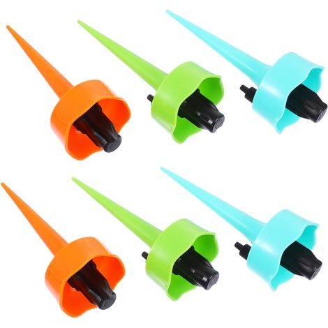 6-teiliges, verstellbares Bewässerungstropf-Set für Pflanzen, automatische Bewässerungsspitzen mit Durchflussregelung, Bewässerungssystem (1/5)
