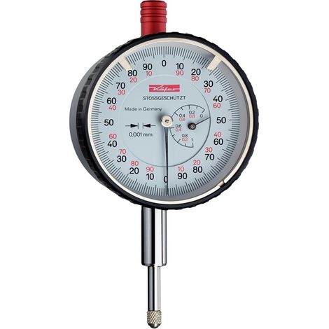 Horloge de mesure FM1000/5 S 5mm Abl.0,001mm avec protection contre les chocs (1/4)
