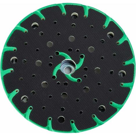 Plateau ponceuse 150 mm avec aspiration de poussière - Filetage de raccordement M8 - remplacement du festool plateau ponceuse, compatible avec le ponceuse excentrique 150mm (1/4)