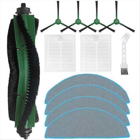 Kit d'accessoires pour aspirateur iRobot Roomba Combo Essential Y0110 Y0112 Y0140 Q0120, brosse rotative