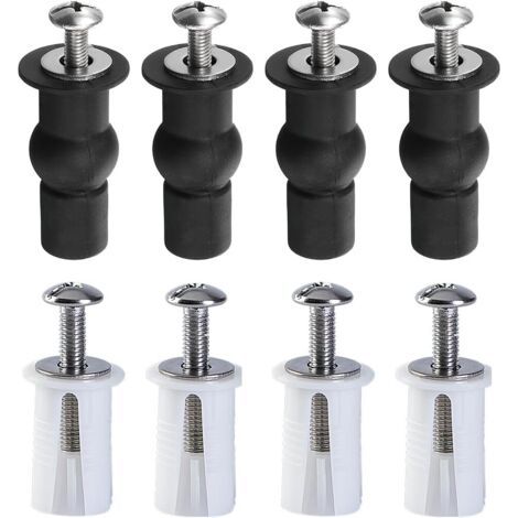 QORVA-Vis d'expansion pour abattant WC - Kit de remplacement complet