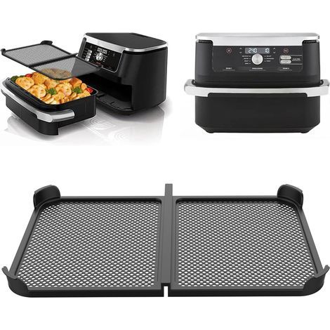 Air Fryer Ninja 10.4L AF500EU Anti Splash Silicone Accessories Compatible with Air Fryer Ninja Foodi 10.4L, Reusable Air Fryer Accessories (Foldable)