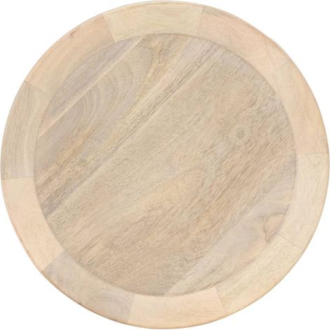 Maison Exclusive - Beistelltisch Ø40x45 cm Mango Massivholz